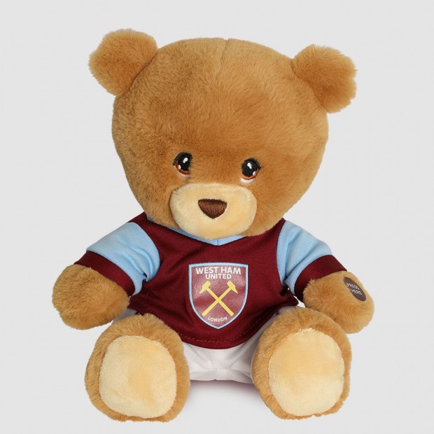 Unisex West Ham United Solid Bear Soft Toy Football Fans Gift Kids Children's 