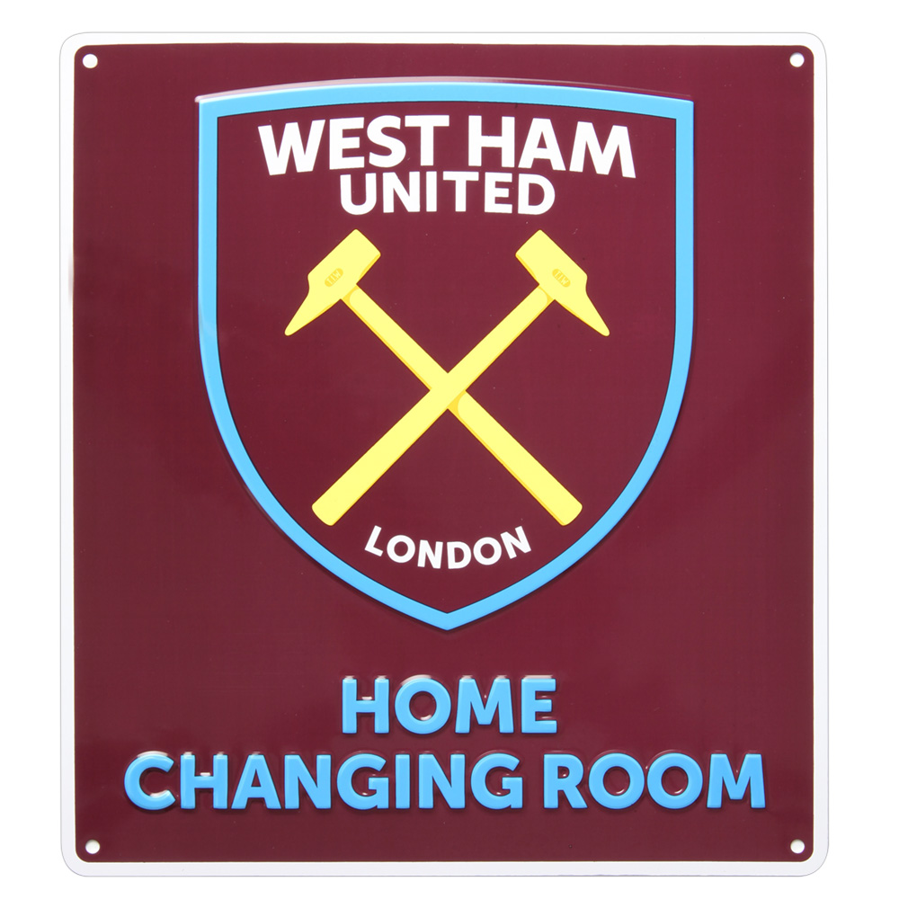 HOME CHANGING ROOM SIGN
