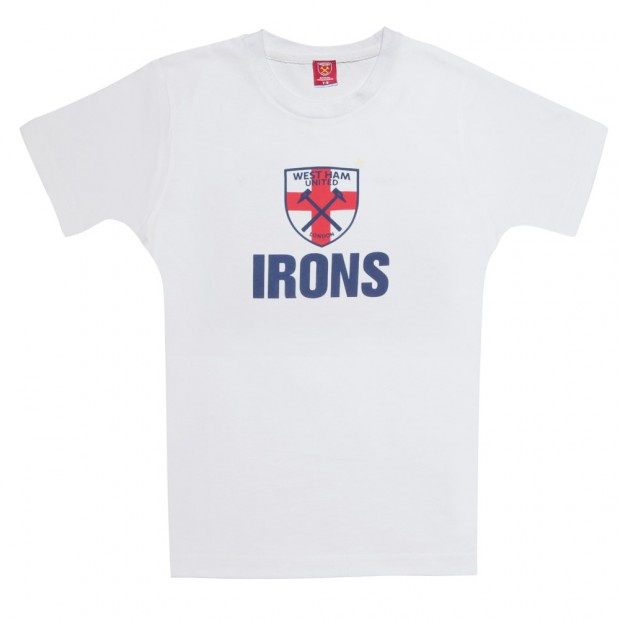 WHITE IRONS ST GEORGE CREST T-SHIRT