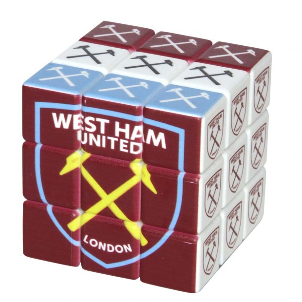 West Ham Cubo de Rubik Fútbol Juego de juguete de regalo con licencia oficial 