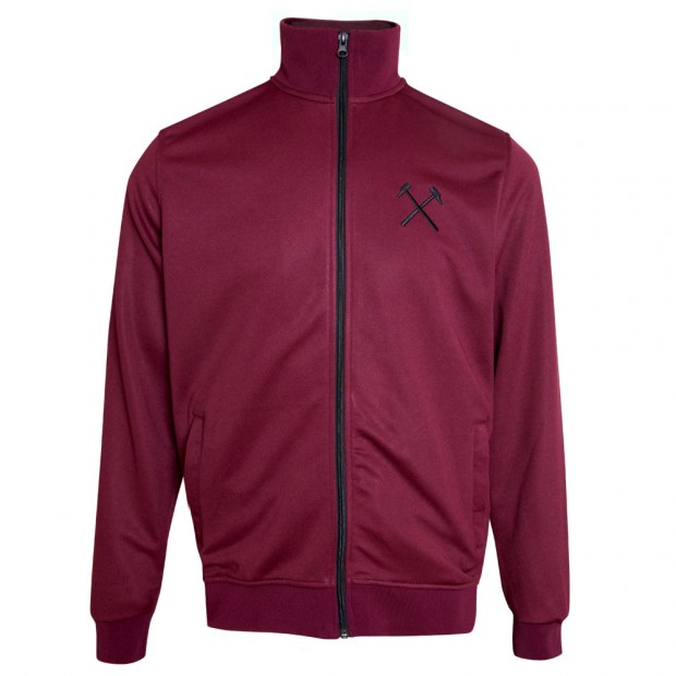 CLARET HAMMERS TRACK TOP