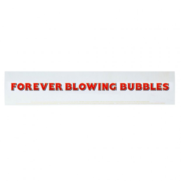 WHITE FOREVER BLOWING BUBBLES TOBLERONE