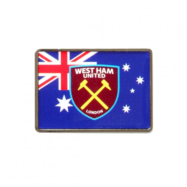 West Ham United FC Lanyard ID I.D amovible porte-clés avec sangle Badge Cadeau de Noël 