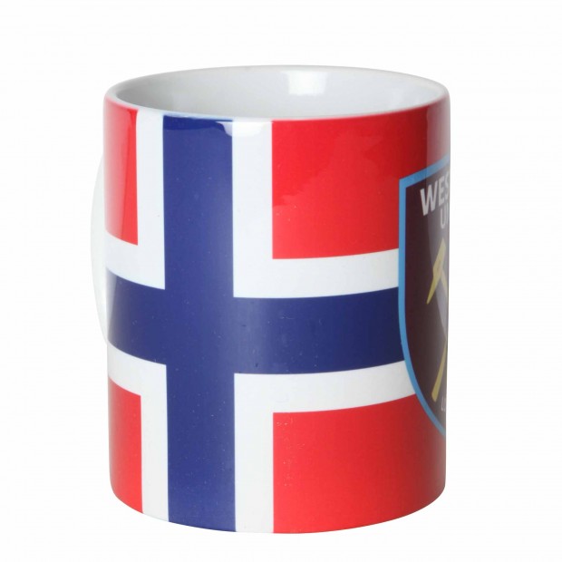 NORWAY FLAG/CREST MUG