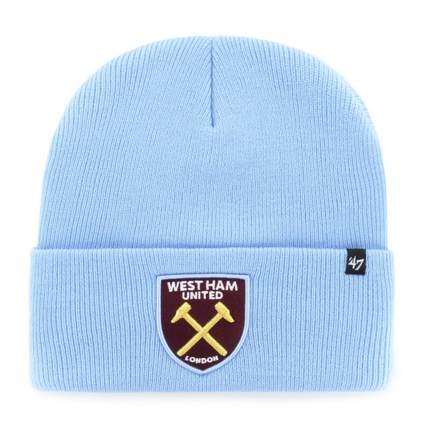 Official West Ham United Winter Warmers Hat & Scarf Set 100% Acrylic 