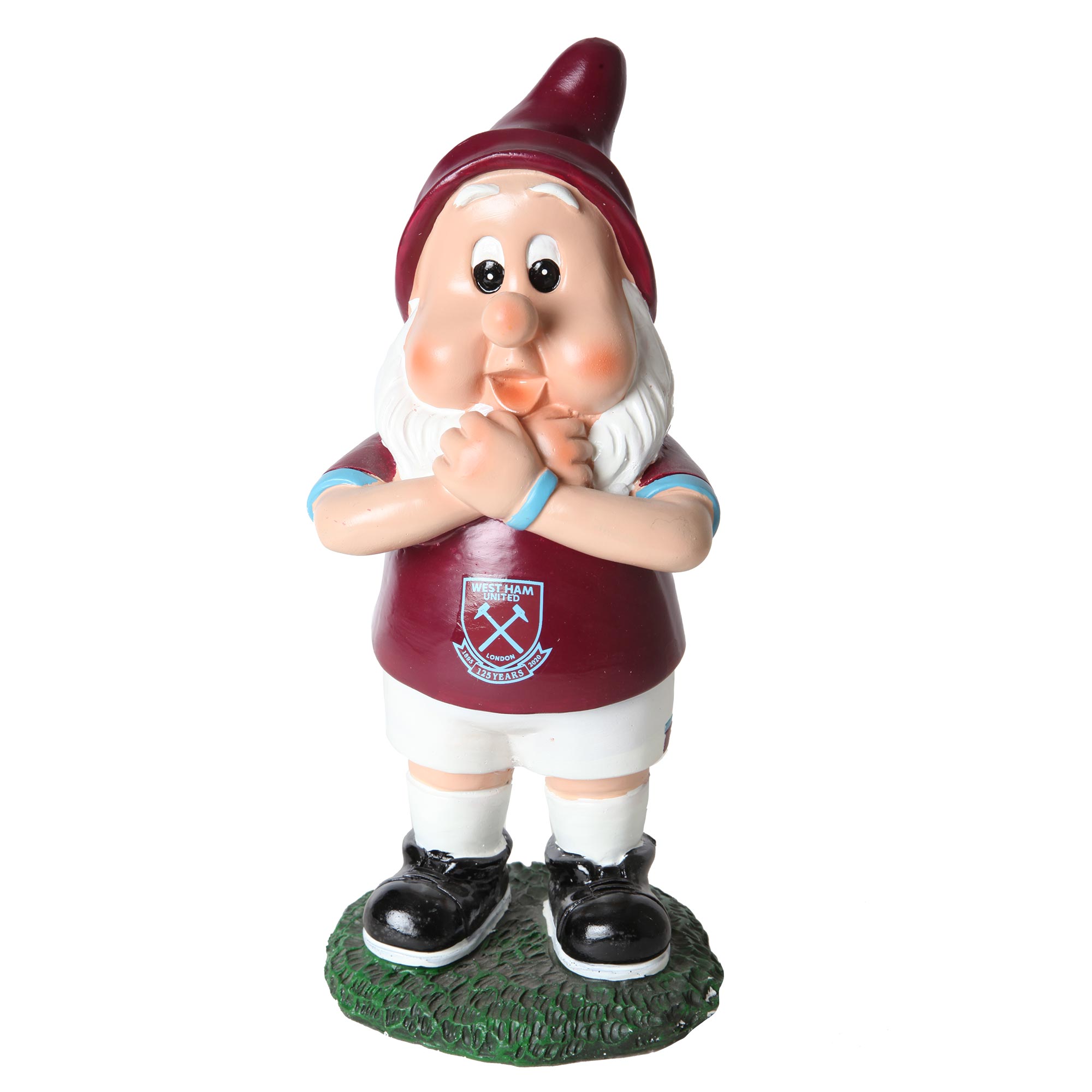 West Ham FC Official Champ Football/Soccer Crest Garden Gnome