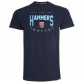 2425 - NAVY HAMMERS FOREVER T-SHIRT