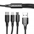 3IN1 USB CHARGING/DATA CABLE