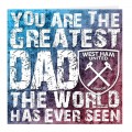 GREATEST DAD IN THE WORLD CARD 