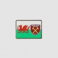 WALES FLAG/CREST PIN BADGE