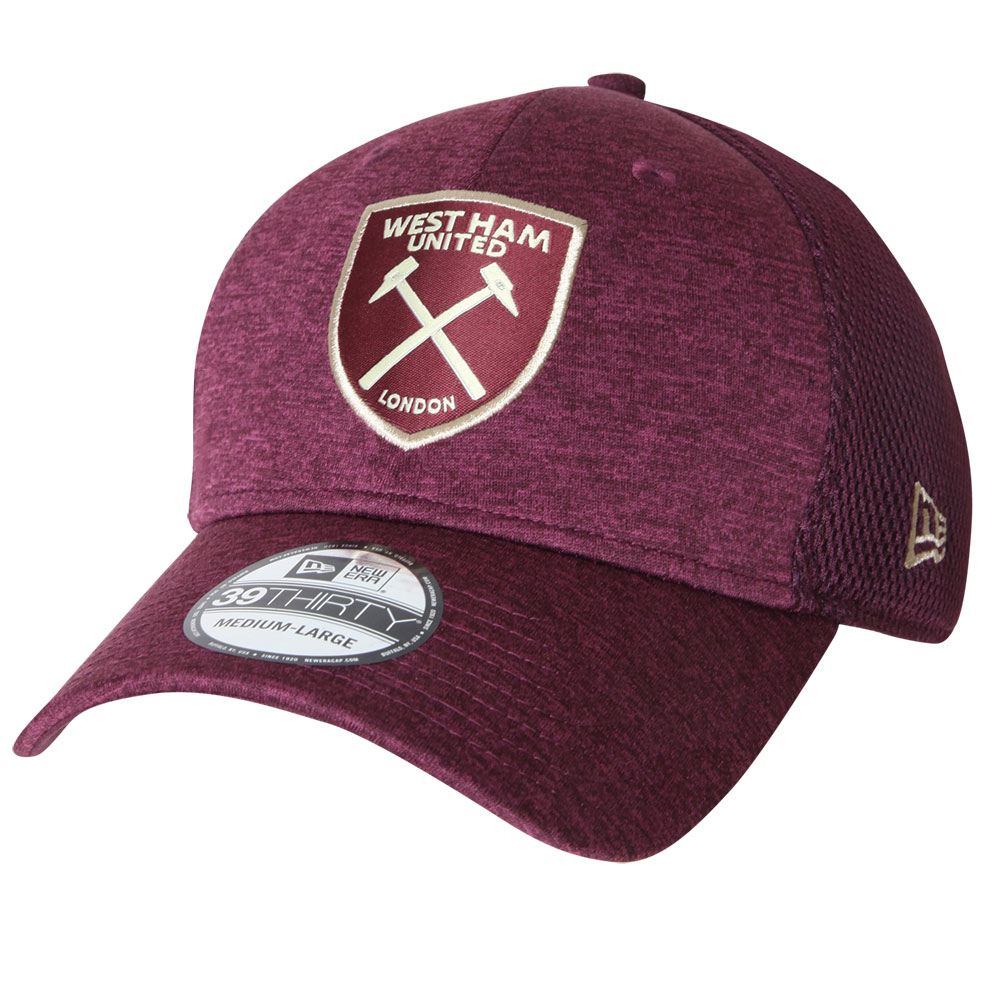 39THIRTY CLARET MESH FITTED CAP 