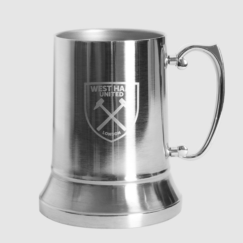 BOXED STAINLESS STEEL TANKARD